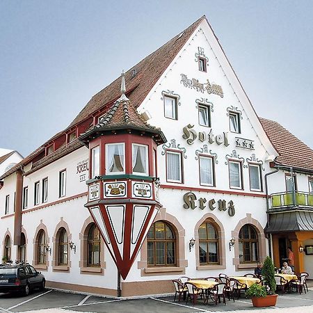 Hotel Kreuz Gaestehaus Und Lauchertbar Mit Terrasse Gammertingen Eksteriør bilde